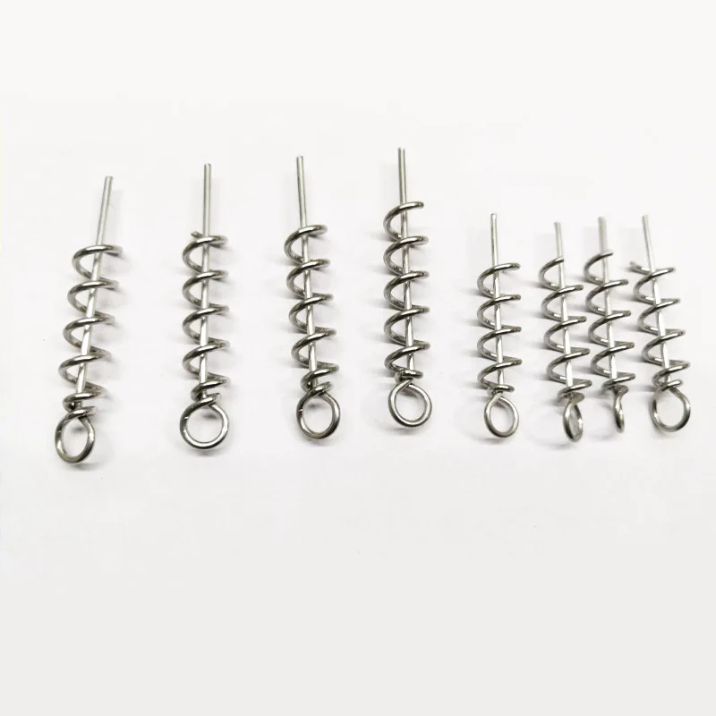 

High Quality Spring Twist Crank Lock For Soft Lure Fishing Accessories