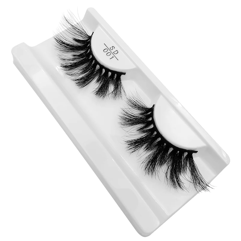 

Best Product 3d Real Mink Eyelash Vendor Customized Boxes 25mm, Black color