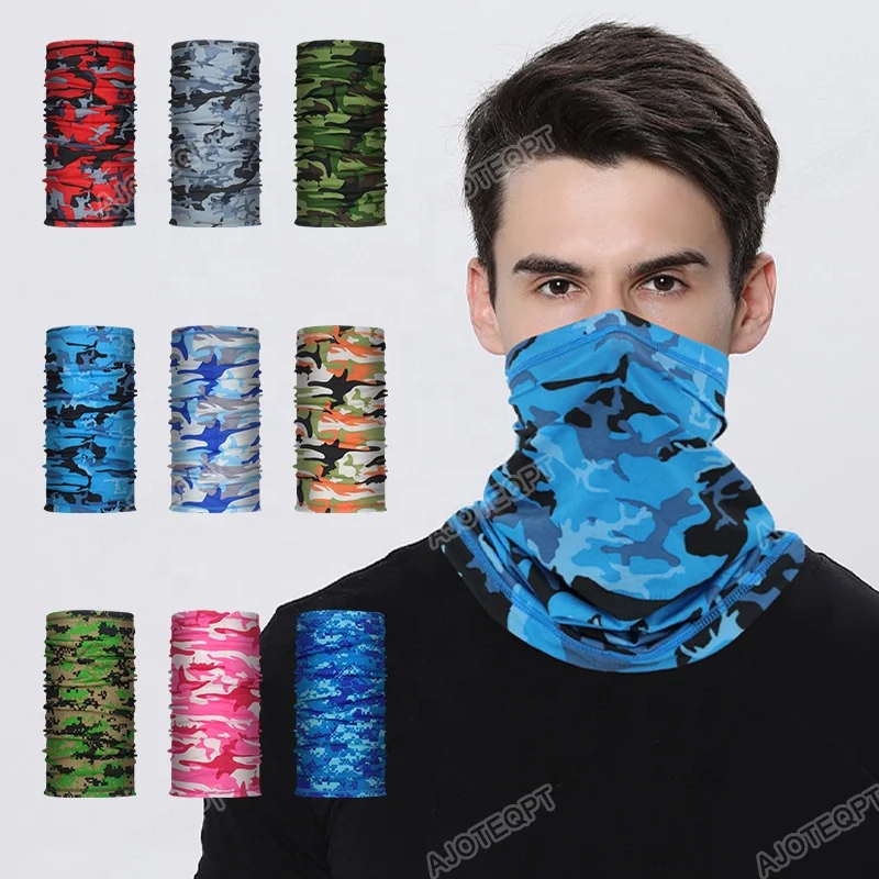 

AJOTEQPT Customizable Mask Promotional Headscarf Outdoor Riding Multifunctional Breathable Cycling Scarf, Multi colors (21 colors)