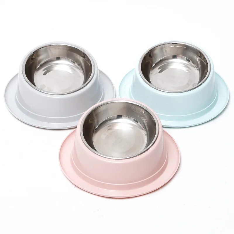 

Wholesale Customized Good Quality 15 Degree Inclined Single Pet Dog Bowl Cat Bowl Stainless Steel For Cats Tilt