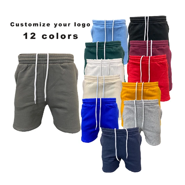 

Product Printing Logo Boy's Shorts Men's Summer Basic Bottom Wear Loose Design Breathable Dark Grey Training Short Pants/, 12 colors