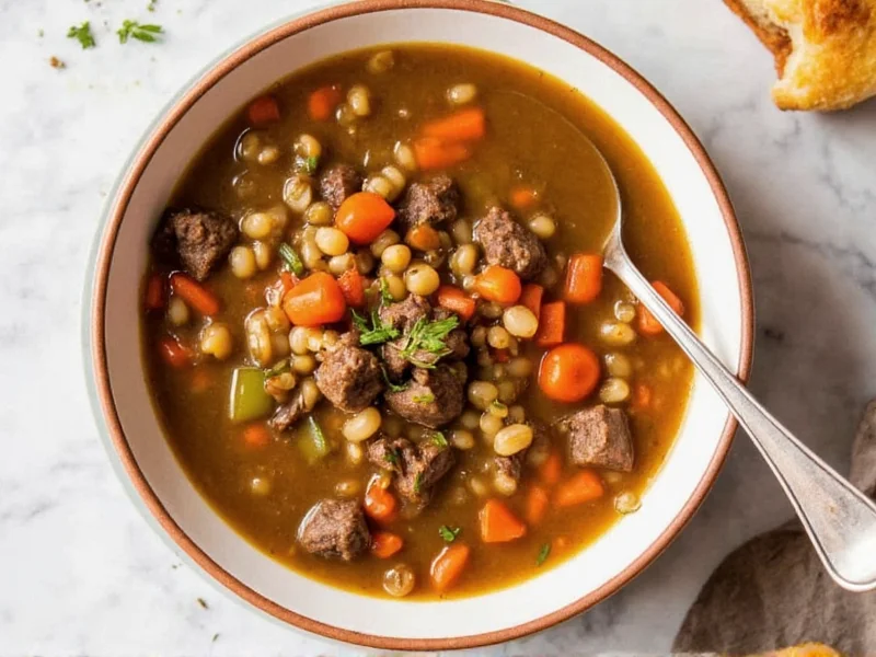 Slow Cooker Beef and Barley Soup: Perfect Recipe Guide
