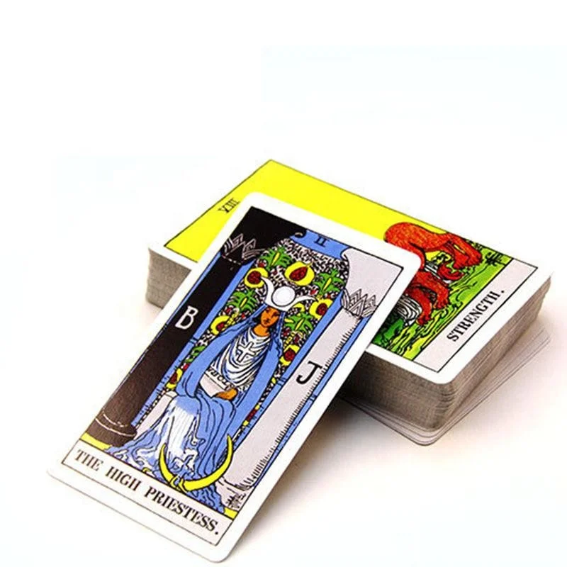 

The Rider Tarot Deck Board Game 78+2 PCS/Set New Design Cards Game English Edition Tarot Board Game For Family Friends