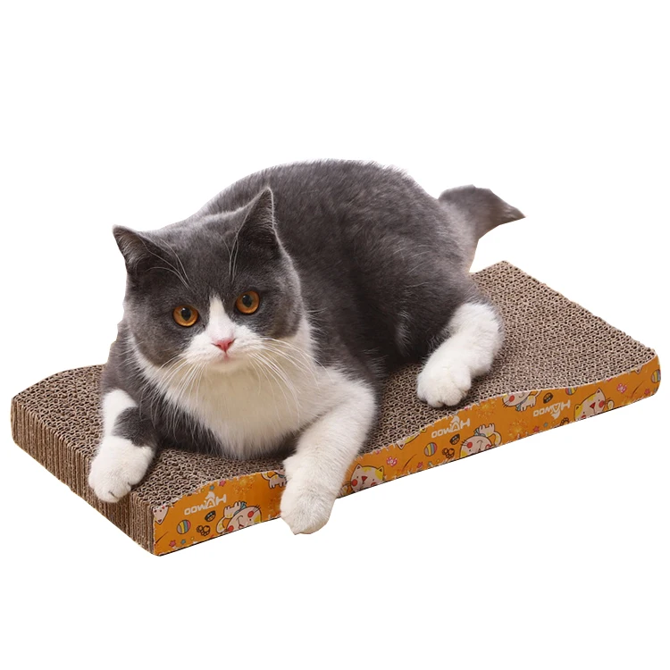 

High Quality Wave Shape Corrugated Cat Scratcher Board, As pictures