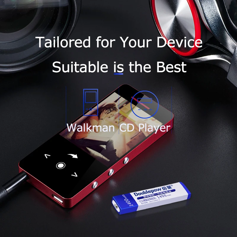 
1.2V 1400mAh Chewing Gum NiMH Rechargeable Gumstick Battery for Sony Panasonic Walkman and CD Player 