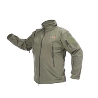 

Hooded Camouflage Jackets Men Soft Shell Coat