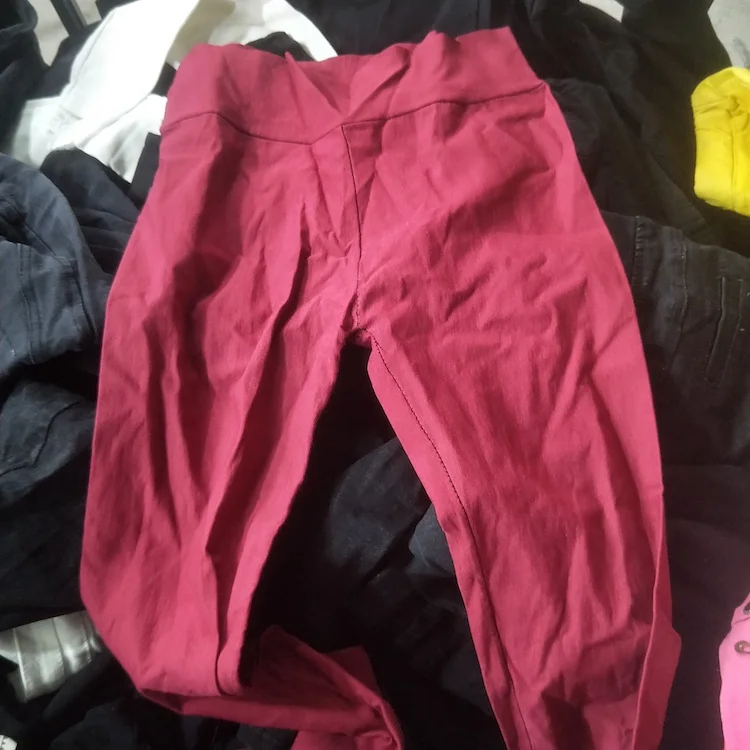 

Stock price second hand ladies trousers clothes for Africa, Asia countries, Mixed