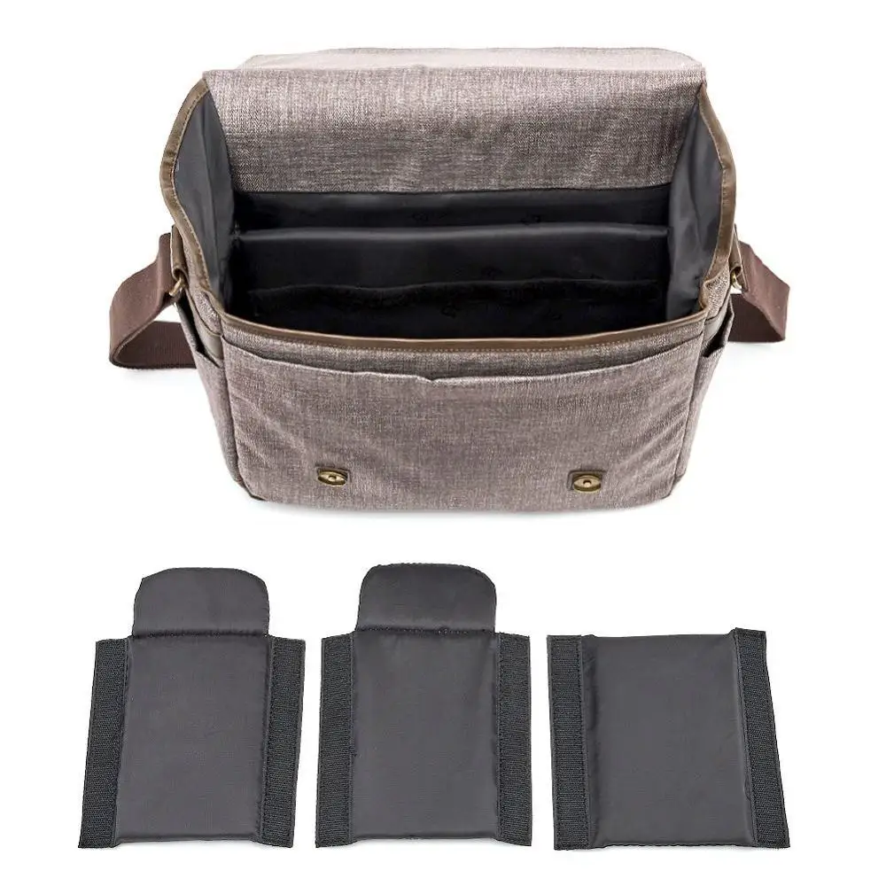 
Vintage DSLR SLR Messenger Shoulder Bag Camera Bag 