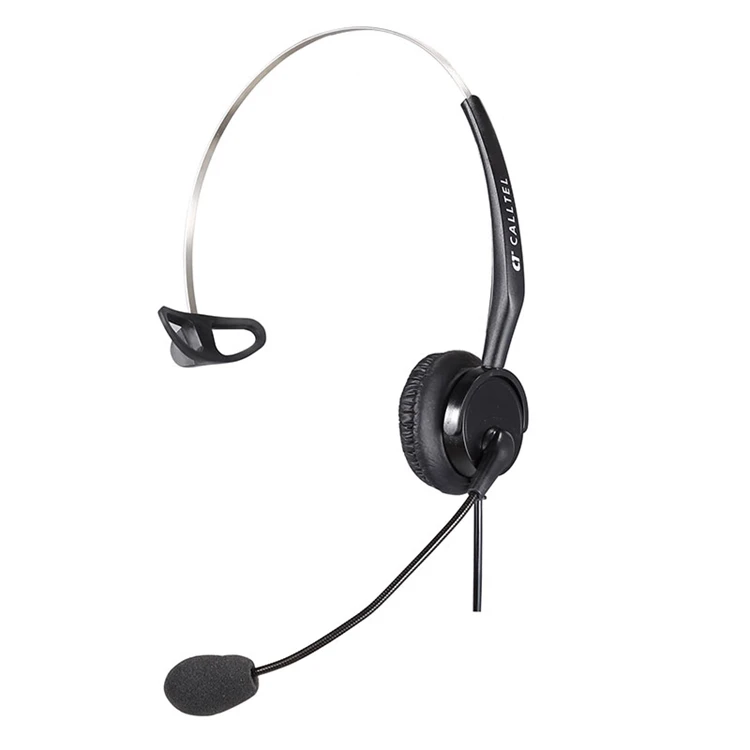 
Headband Style Monaural Call Center Headphone Noise Cancelling headphones headset 