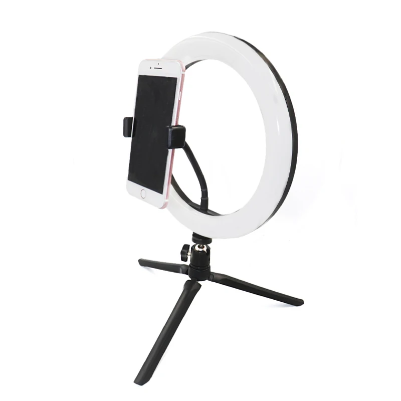 

Professional manufacturer custom foldable round 14 inch ring light with stand