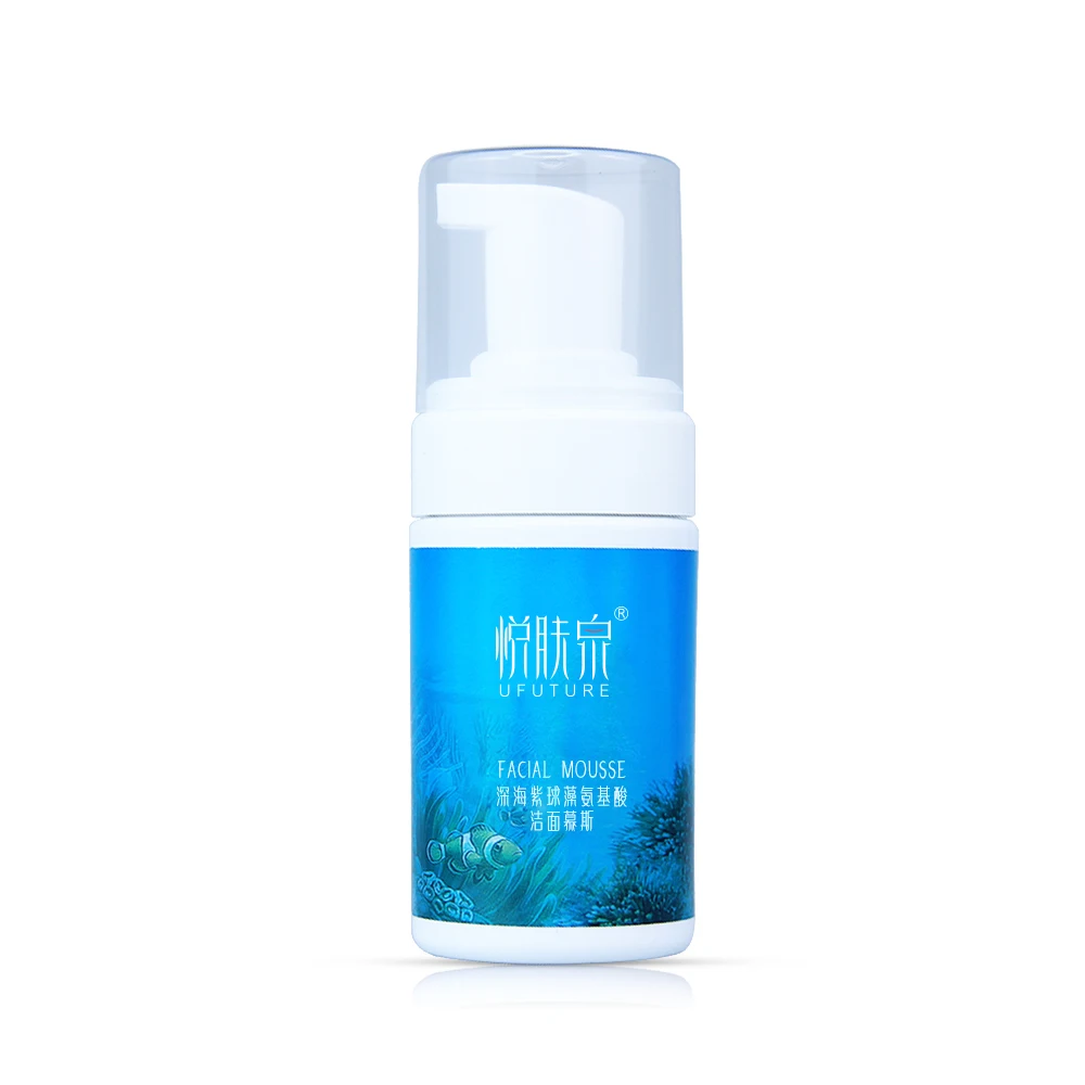 

Wholesale Deep Sea Porphyridium Skin Whitening Face Cleanser Mousse