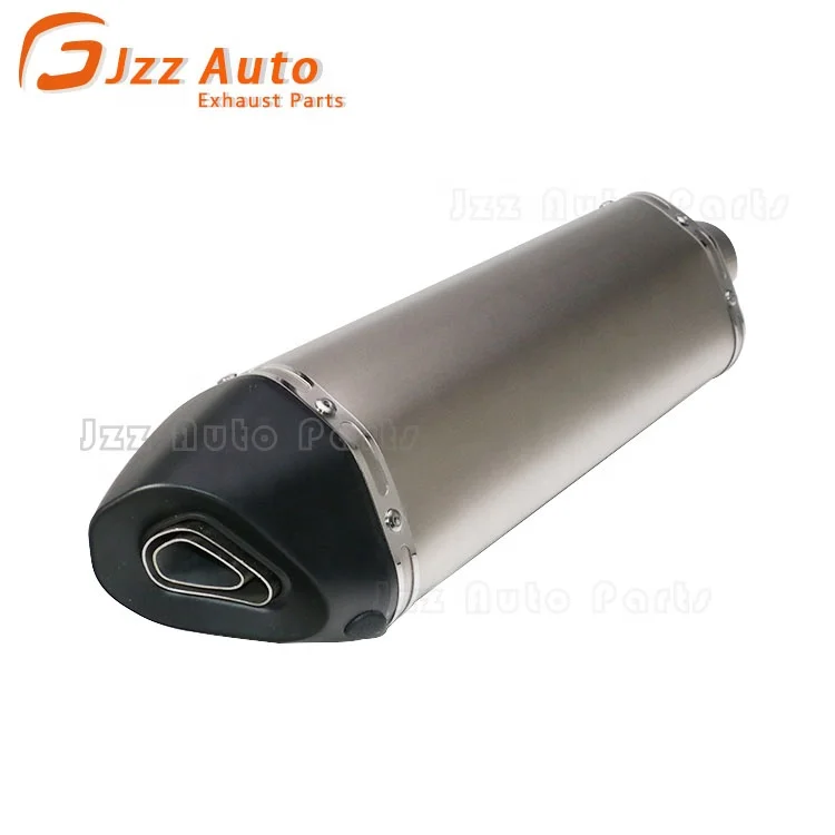 

JZZ Universal Motorcycle Exhaust Muffler System 51mm silver