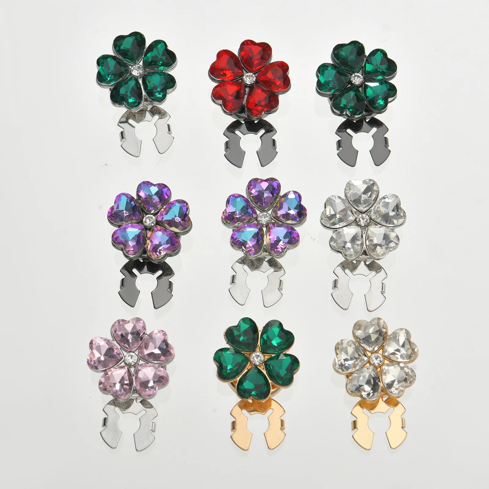 JFRB119 Custom Colorful Button Cover Elegant Cufflinks Fashion Jewelry Button Covers For Women Shirts