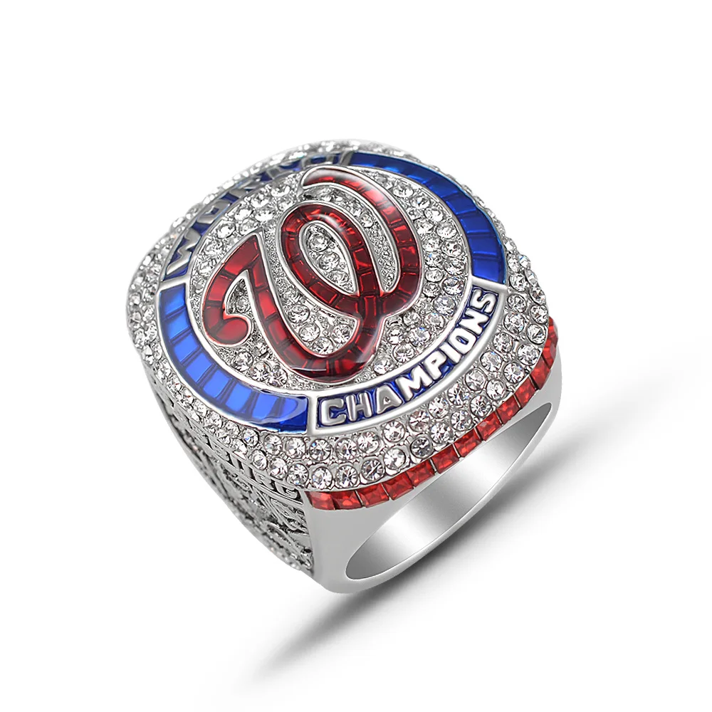 

Custom MLB Baseball new 2019-2020 Washington National team championship ring fan ring