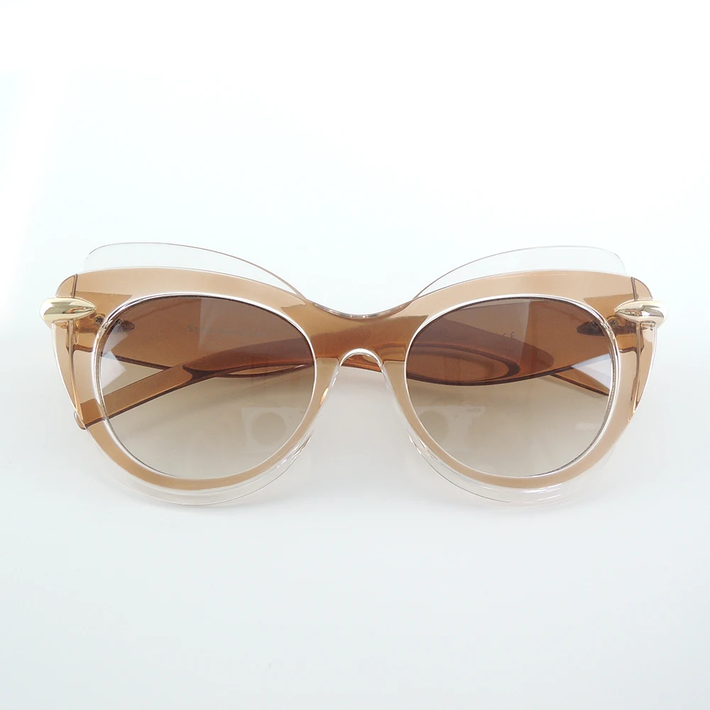 design ce fashionable cat eye acetate polar eagle polarized