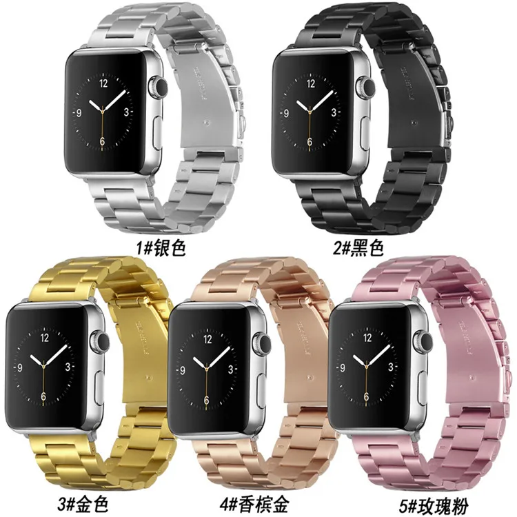 

Compatible for Apple Watch Band 42mm 44mm 38mm 40mm Business Stainless Steel Metal Wristband for iWatch SE & Series 6/5/4/3/2/1