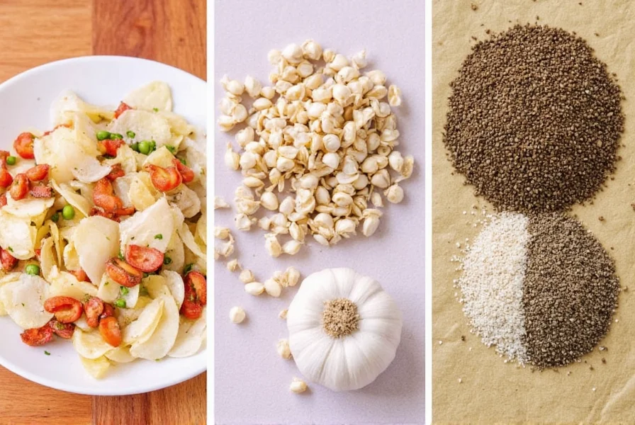 Crushed Garlic & Black Pepper Packets