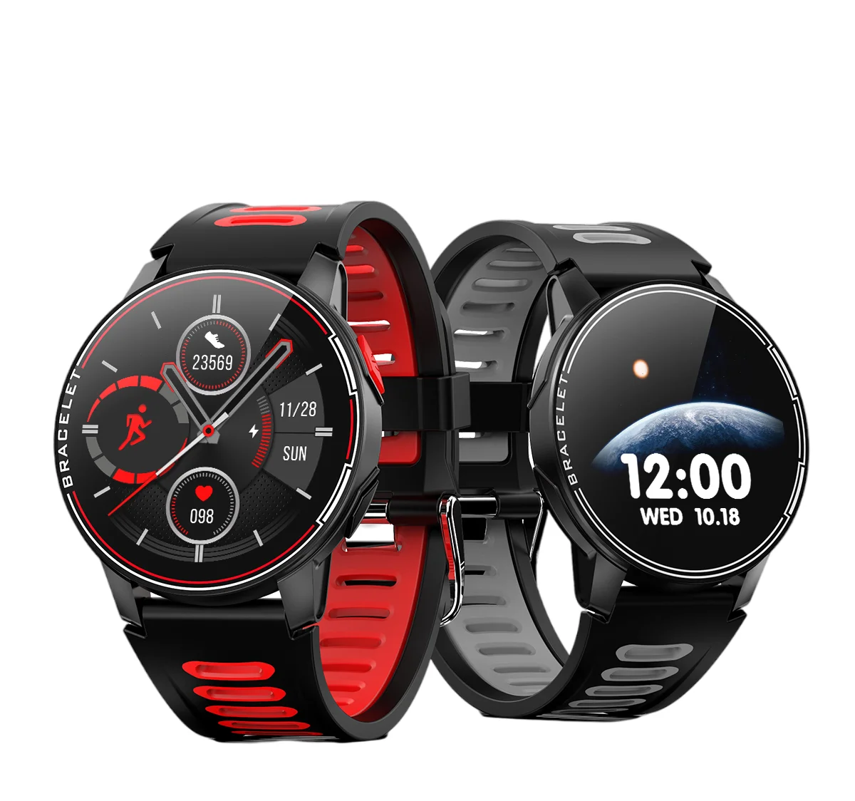 

New product manufacturers smart watch ip68 blood pressure sport smartwatch for running woman and man lady smart watches