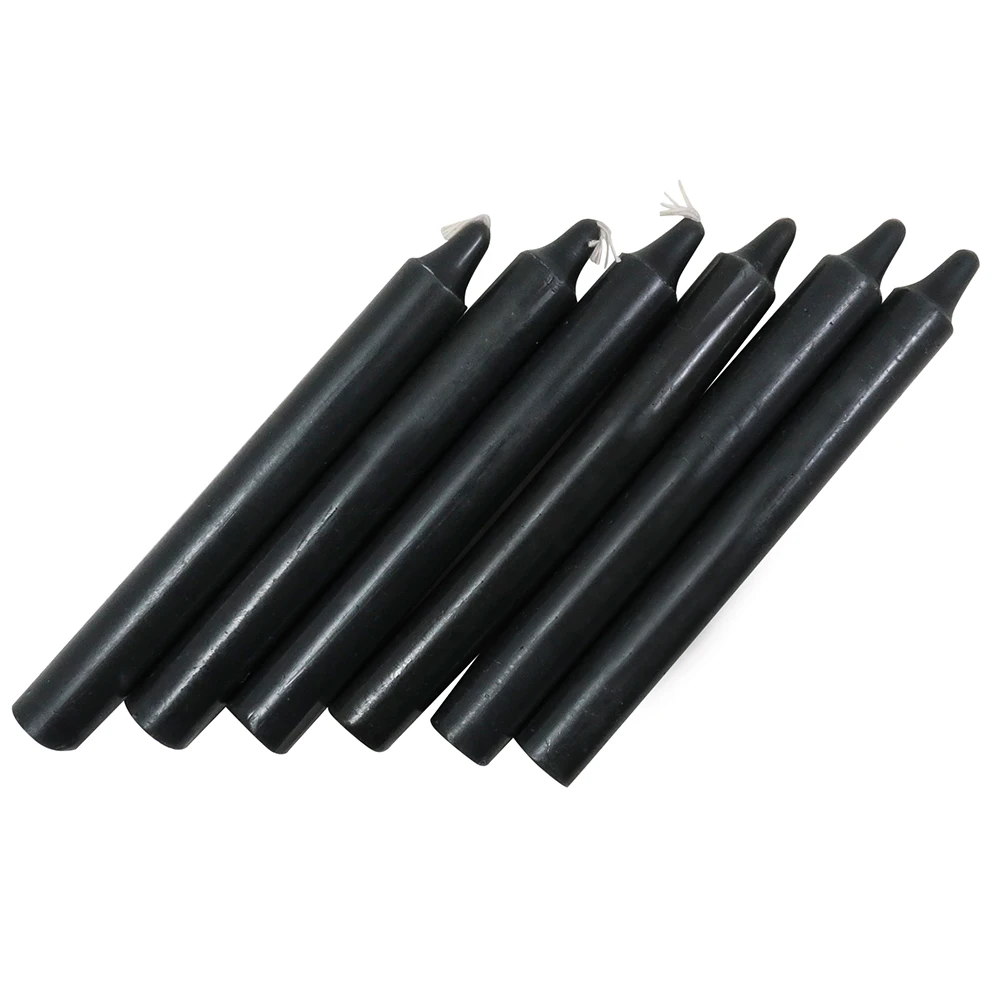 Hot Sale Popular China Candle Paraffin Wax Black Taper Candles Buy