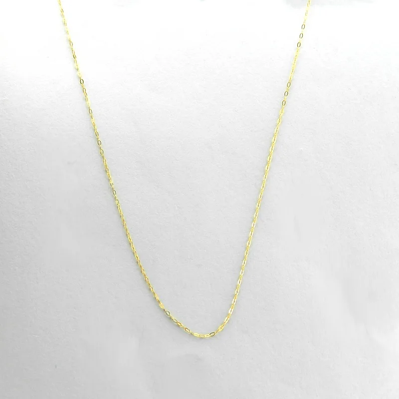 

O shape 18K Yellow Gold Chains Necklace