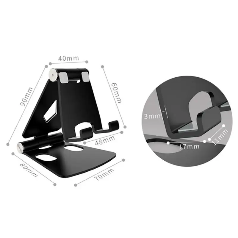 Wholesale Adjustable Portable Desktop Mobile Phone Stand  Metal Phone Tablet Holder