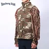 Latest Design Fashion Winter High Quality men poly cashmere inside Camouflage Color Polyester Warm Vest