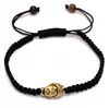Red string thread cord good luck braided bracelet with buddha head custom available