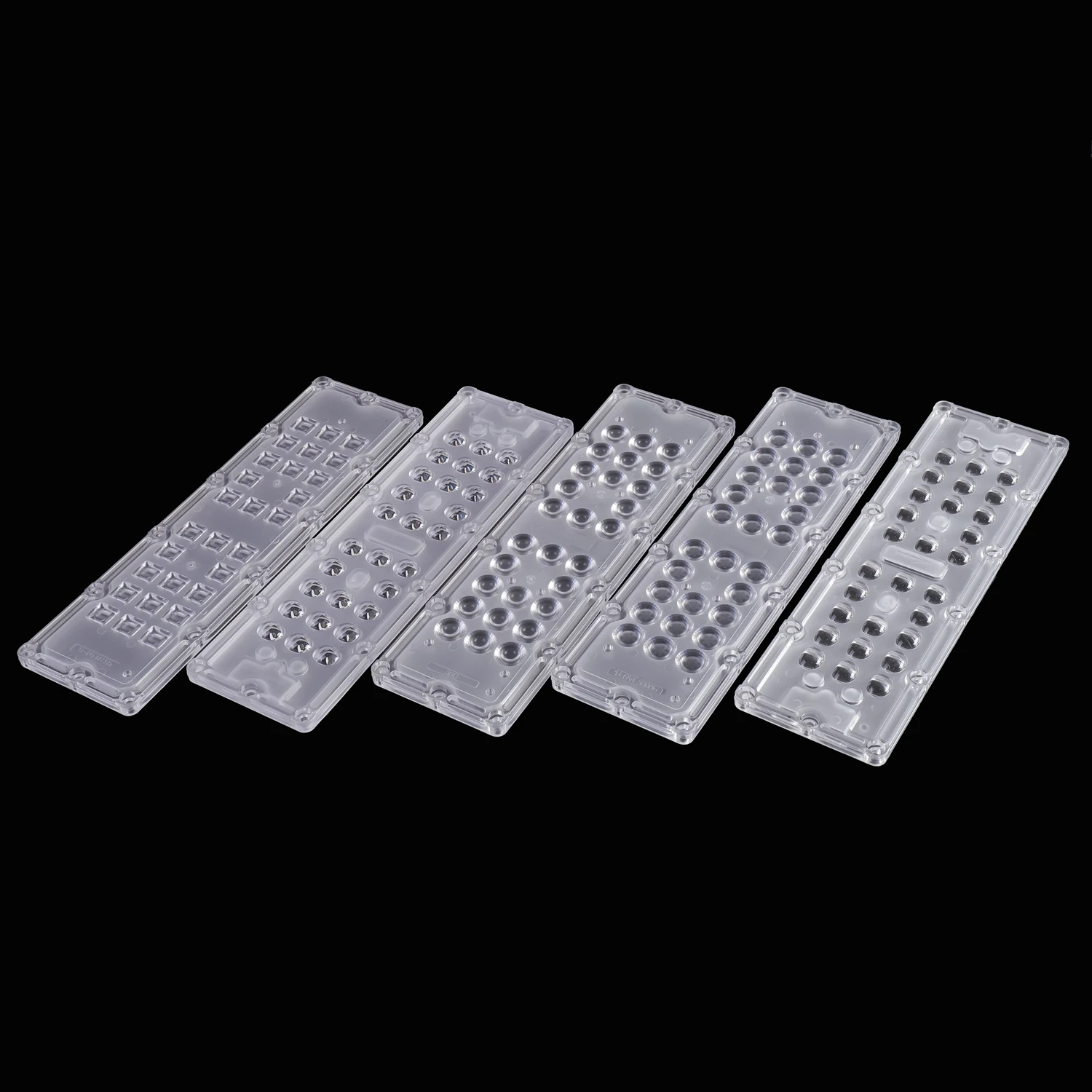 5050 SMD 80x150degree Optical Led Lens for 50W Led Street Light