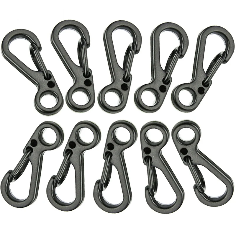 

Mini Clasp Climbing Carabiner Keychain Hooks sf Carabiner Hook, Black,silver,hematite