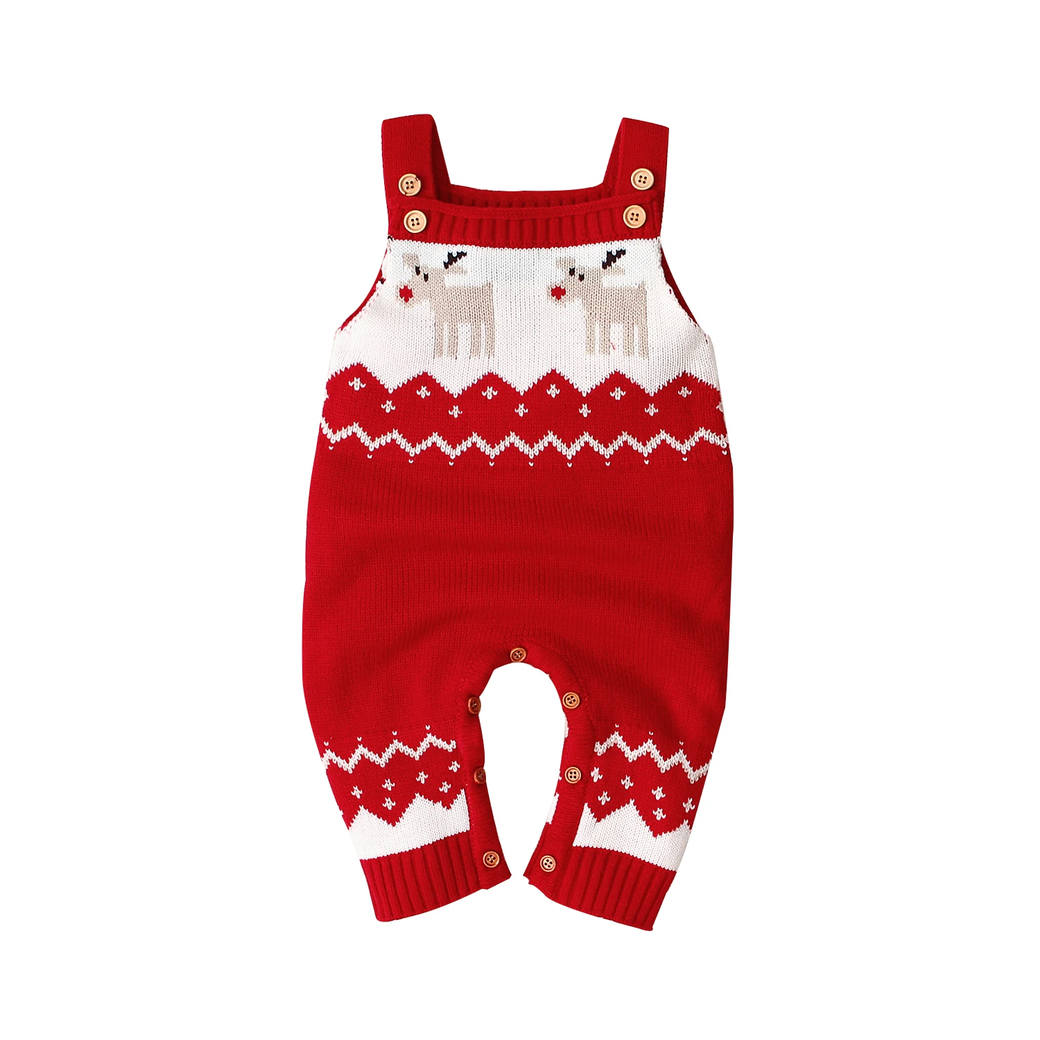 

2021 Wholesale Baby Christmas Romper Sleeveless romper knitted baby romper Cute Super Soft, Mix color