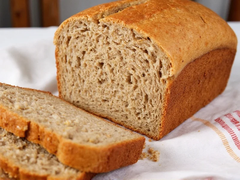 homemade whole grain bread