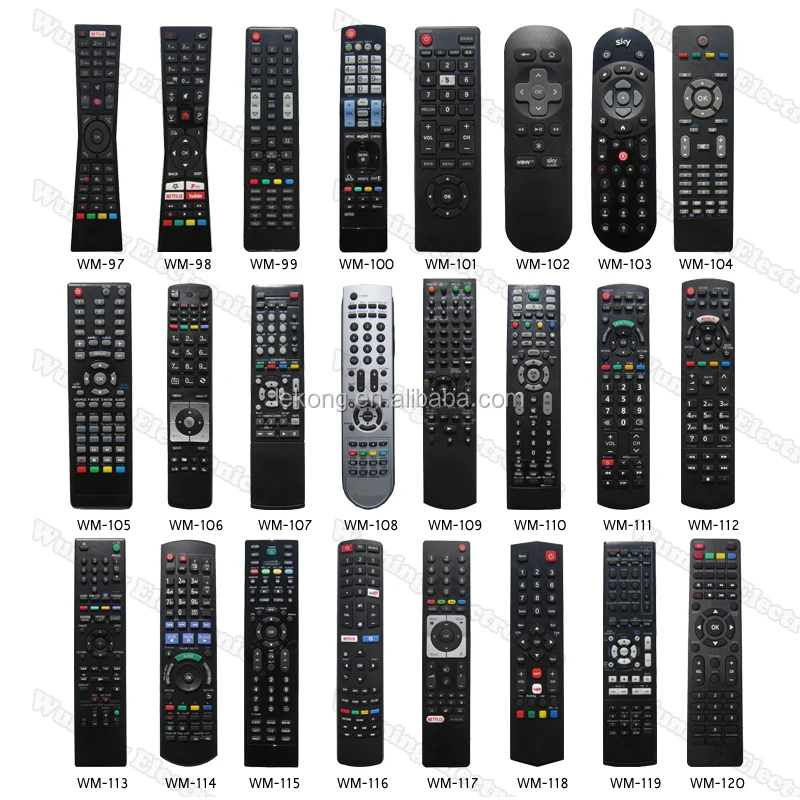 JVC Replacement Remote Controller TV Remote ABS for JVC RM-C3362 RM-C3367 RM-C3 