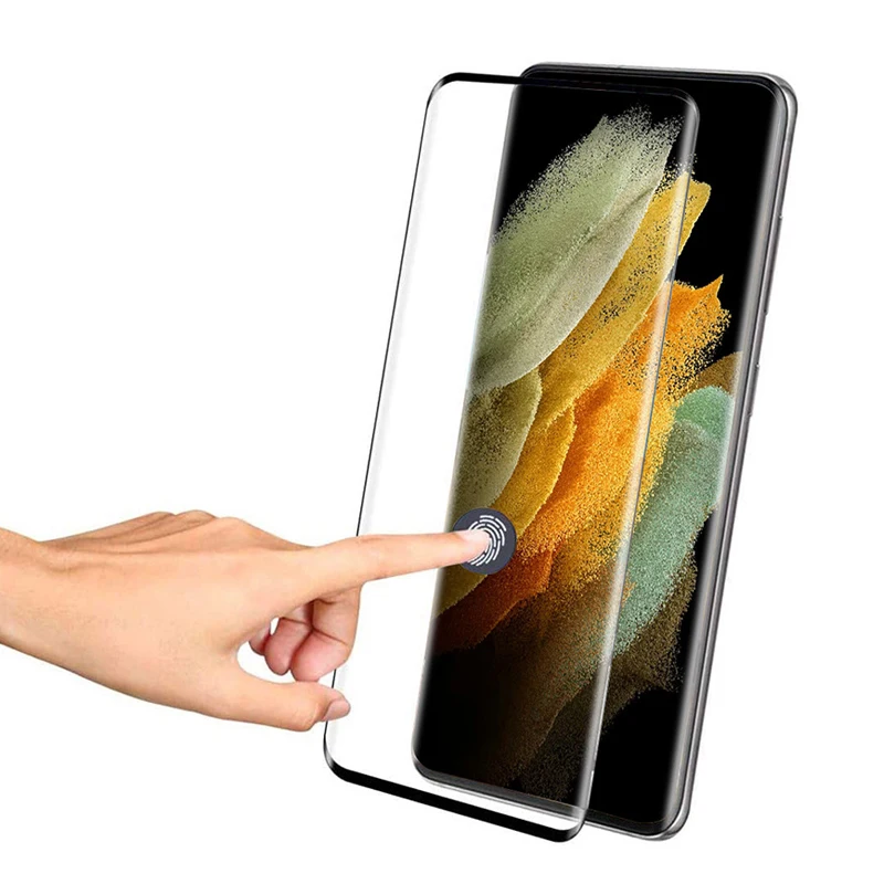 

For Samsung Screen Protector 3D Curved Edge Glue Toughened Tempered Glass Protective Film For Mobile Phone