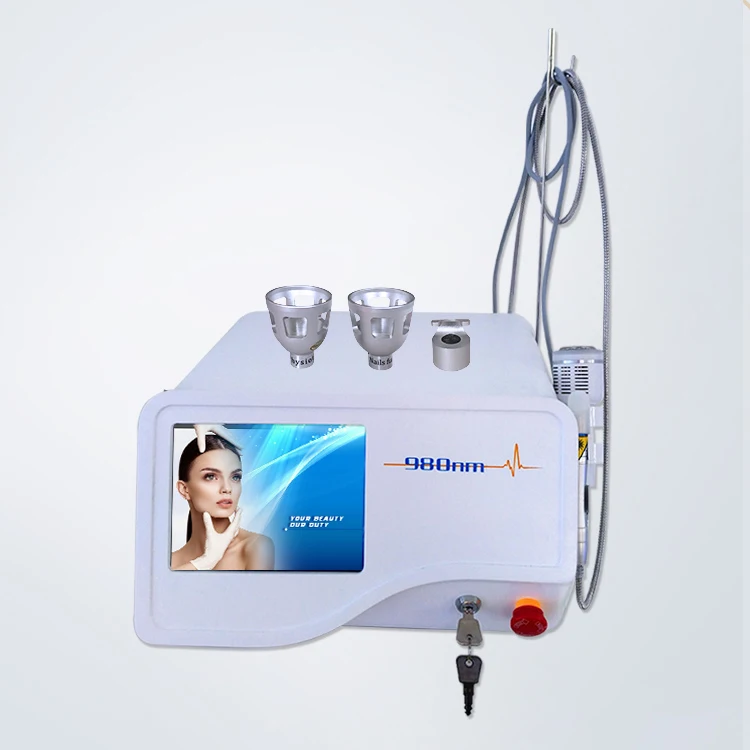 

2021 Taibo 40w 3 In 1 980nm Diode Laser Spider Veins Removal Machine For Beauty Clinic Use