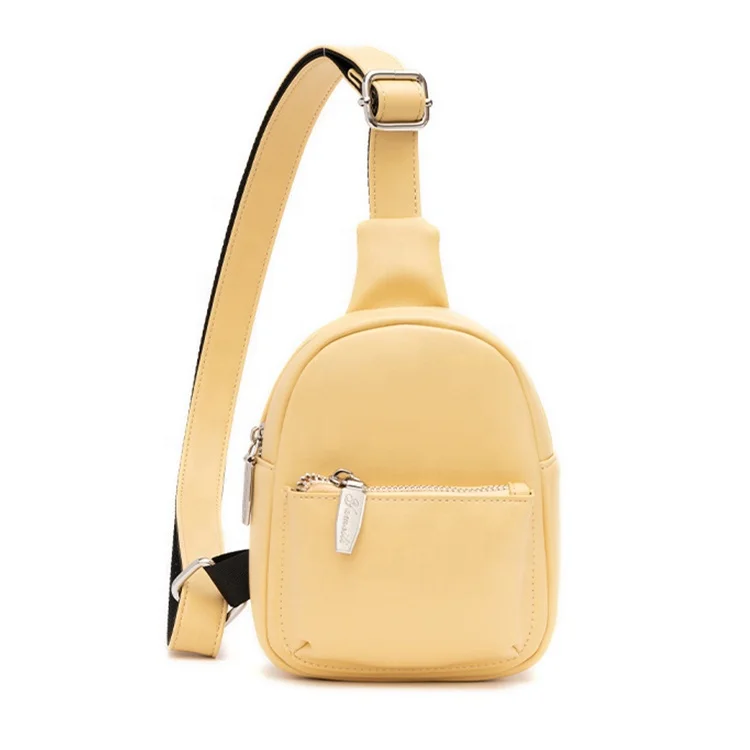 

travel sports outdoors custom logo mens cross body leather vintage sling bag unisex, Six color