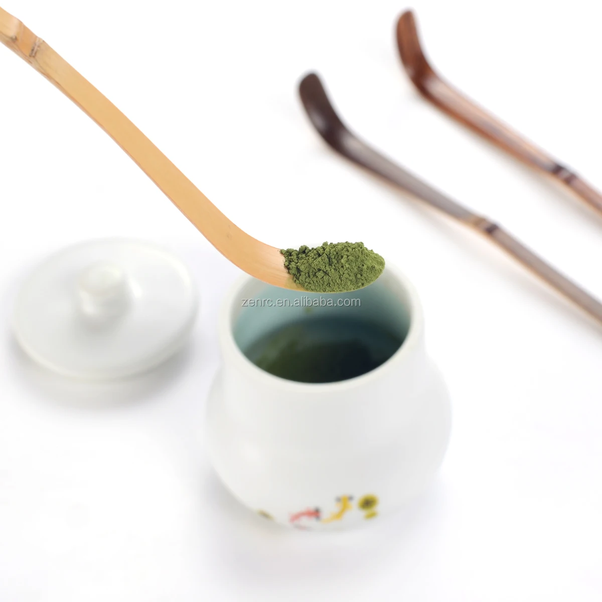 

Wholesale Mini Bamboo Tea Powder Spoon Matcha Green Tea Measuring Scoop Matcha Bamboo Spoon