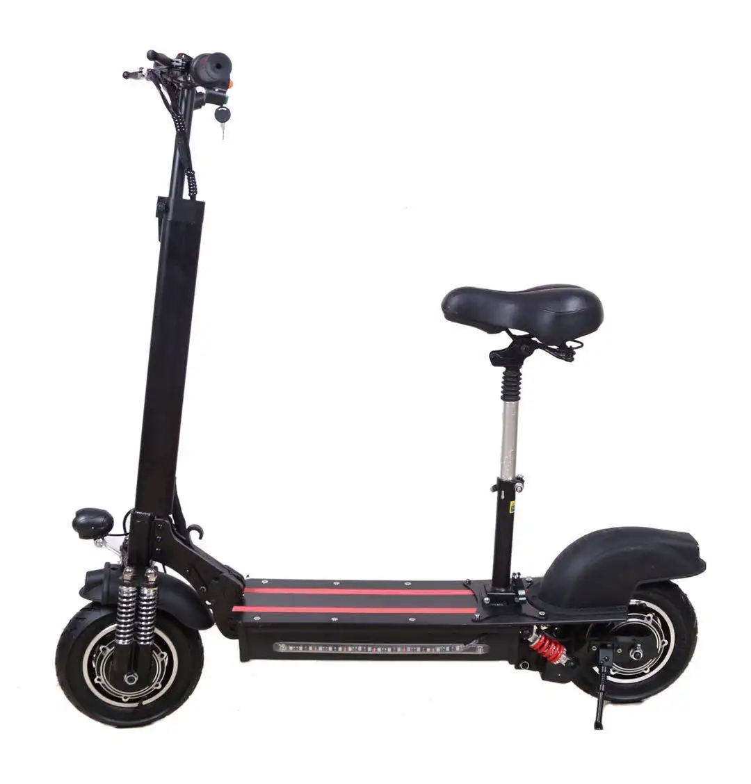 

china manufacturer wholesale 10 inch 600w 1200w scooter foldable custom 2 wheel electric scooter kugoo m4 pro in stock for sale, Black