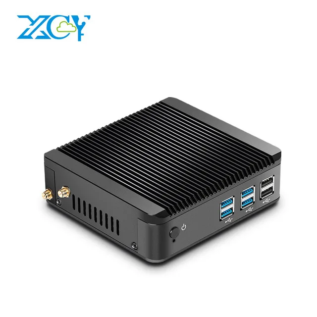 

XCY mini computer core i5 4200Y i3 4010Y 4010U x86 Ubuntu Mini PC fanless office micro computadoras