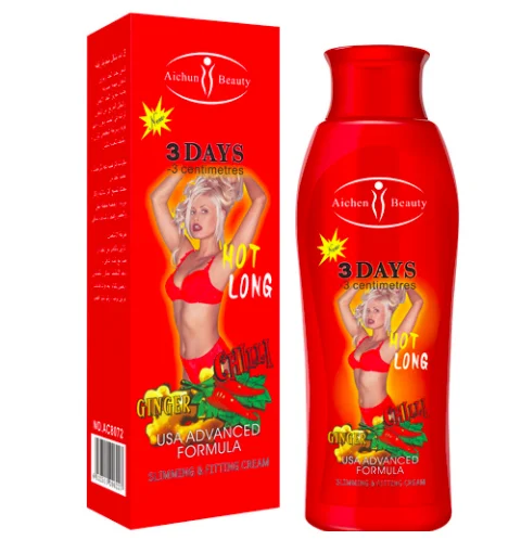 

Amazon organic hot chilli body Ginger slimming cream hot pepper for tummy slimming gel cream