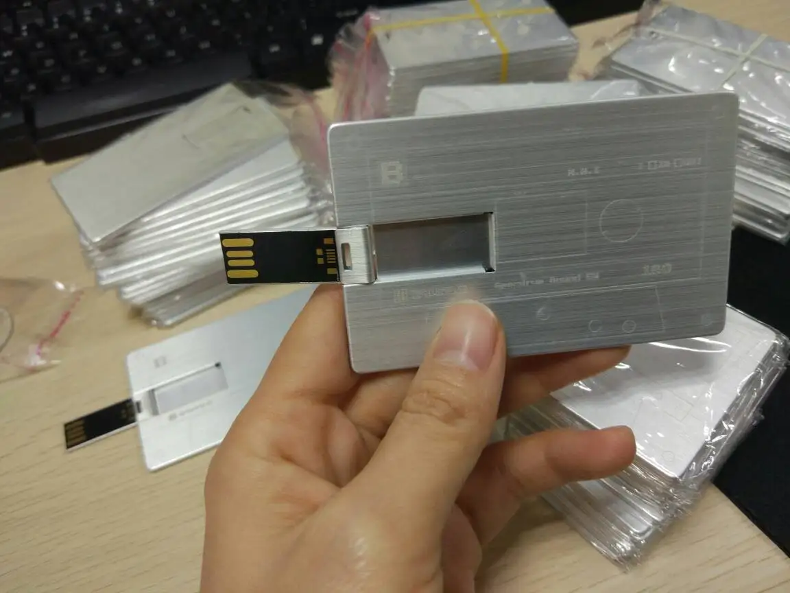 Business Credit Card USB Promotional Pendrive Gift 32GB USB Memory Stick - ANKUX.COM