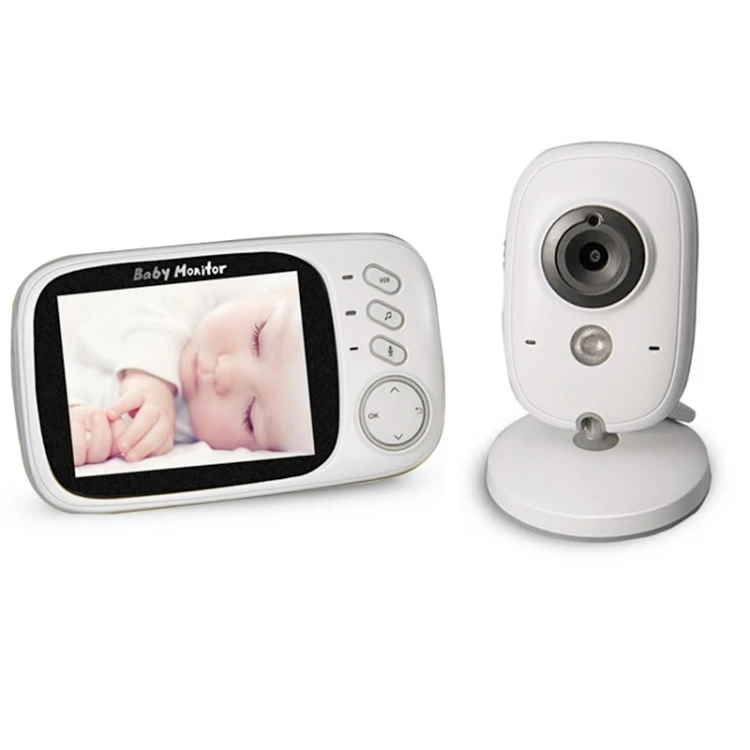 

New Design 3.2 inch LCD 2.4GHz Wireless Surveillance Camera Baby Monitor with Night Vision