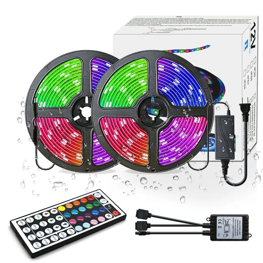 3528 5050 rgb rgbw rgb+cct 5in1 30leds/m 60leds/m bluetooth wifi led flexible strip