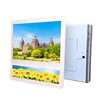 Customize Focus media 21.5 inch double sided mini pc or android standalone wall mount lcd elevator digital signage