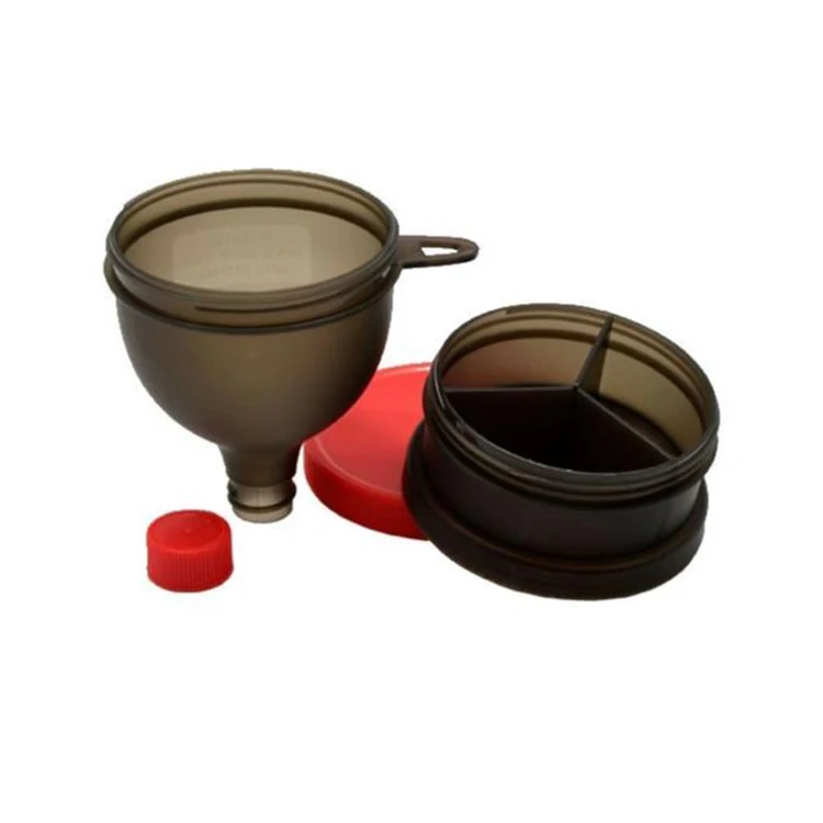 new design bpa free sports fitness plastic protein powder funnel