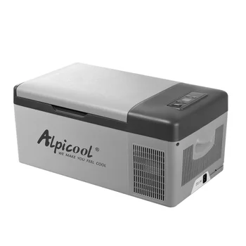 15l Alpicool Dc 12/24v Ac110-240 Car Refrigerator Portable Compressor