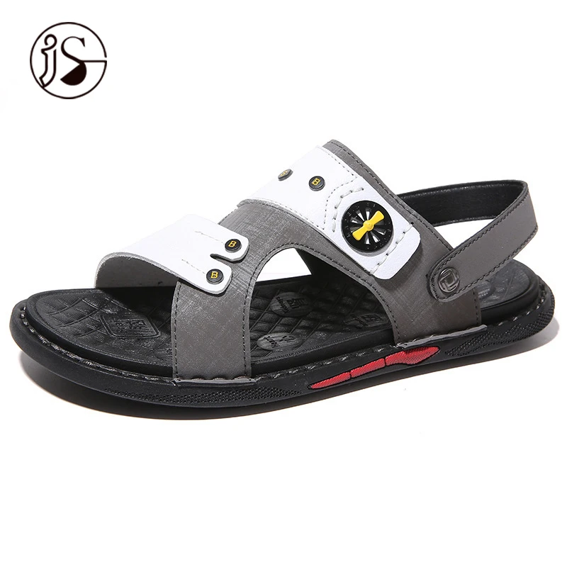 

Low price hot selling wholesale men's slippers dual-purpose new design men's shoes comfortable beach men slide, Picture