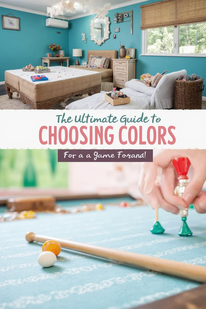 Color Psychology Chart for Game Rooms