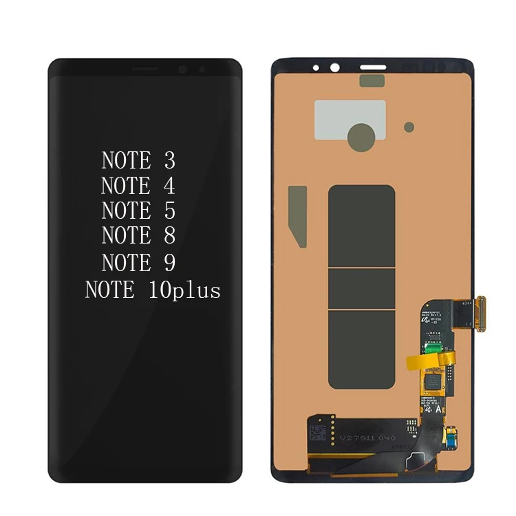 

Mobile Phone Oled Lcd Tft Display Touch Original Screen Note 3 4 5 8 9 10Plus for Samsung Galaxy Lcd, Black