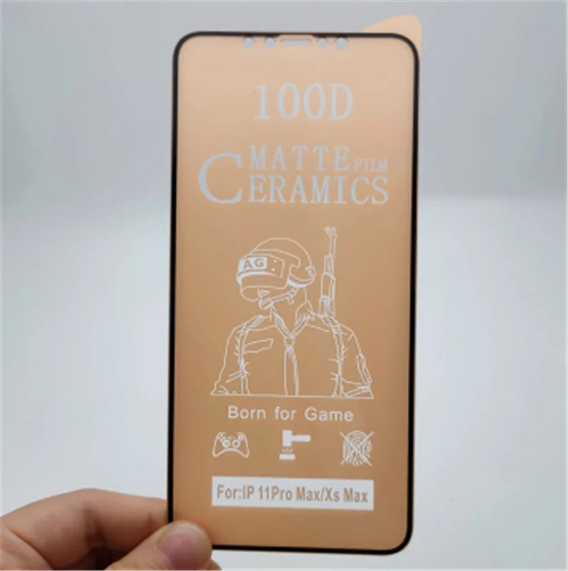 

11D Ceramic Film for Huawei Nova 5 Pro 3E 3 3i Y7 Y6 Prime Y9 2019 Matte Screen Protector Soft Frosted Glass Mate 20 30 P30 P20, Black