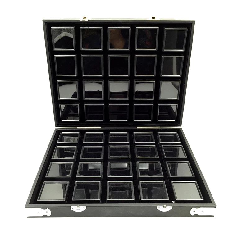 Details about   20 Pcs 5 x 5 Cm White & Black Mix Gem Display plastic box Storage for Gems 2 